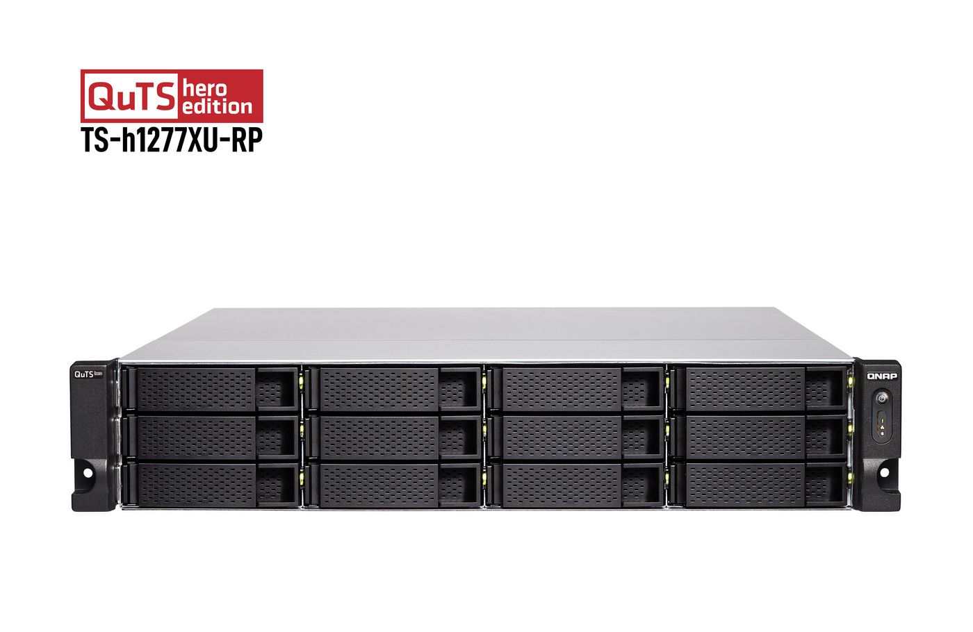 12-Bay QTS hero NAS, AMD