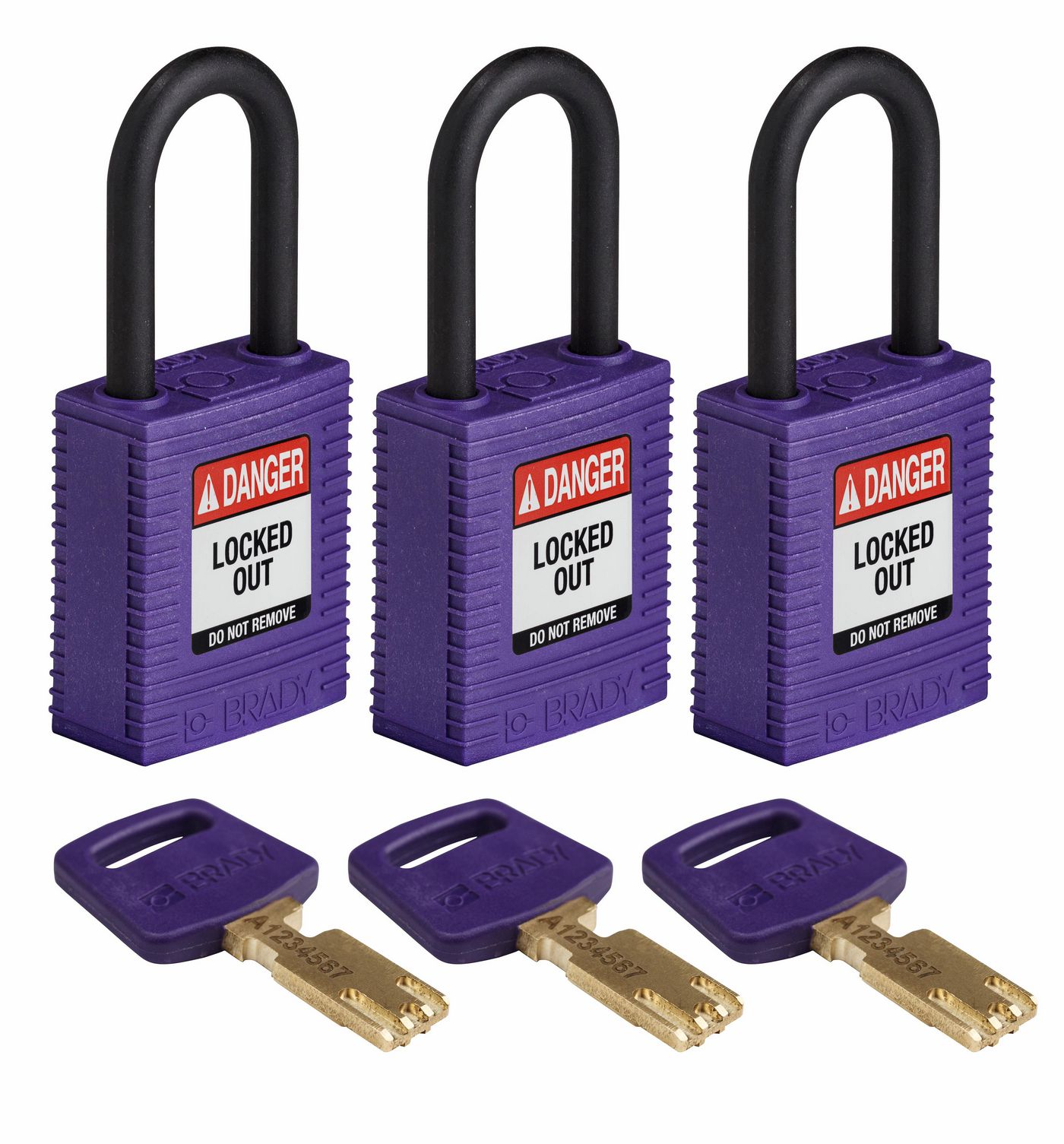 SafeKey Padlocks - Nylon