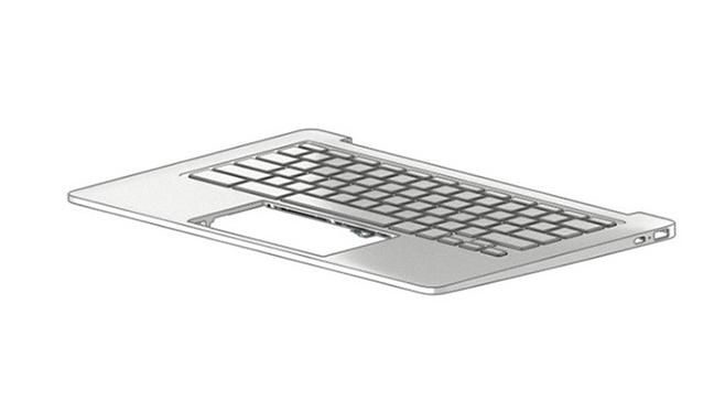 SPS-TOP COVER nSDC W/KB BL 