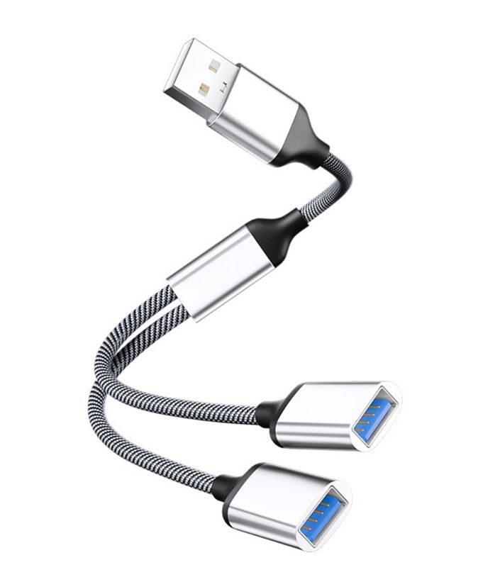 USB-A to 2x USB-A Female,