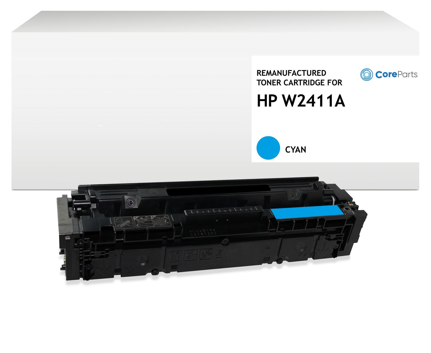 Toner Cyan for HP, Pages: 2500
