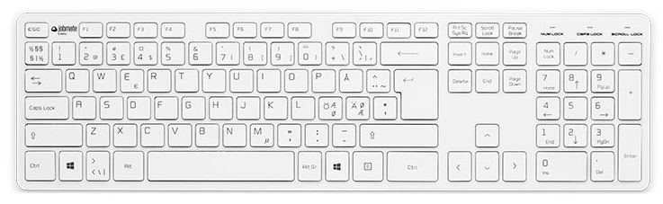 Клавіатура USB Qwerty Nordic
