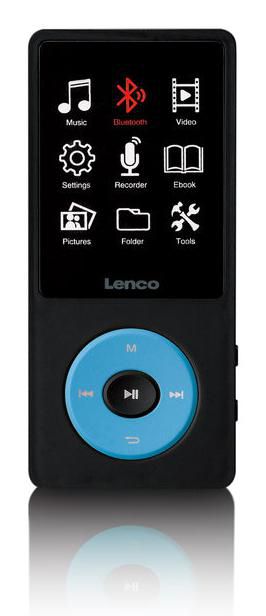 Mp3 Player 8 Gb Black, Blue