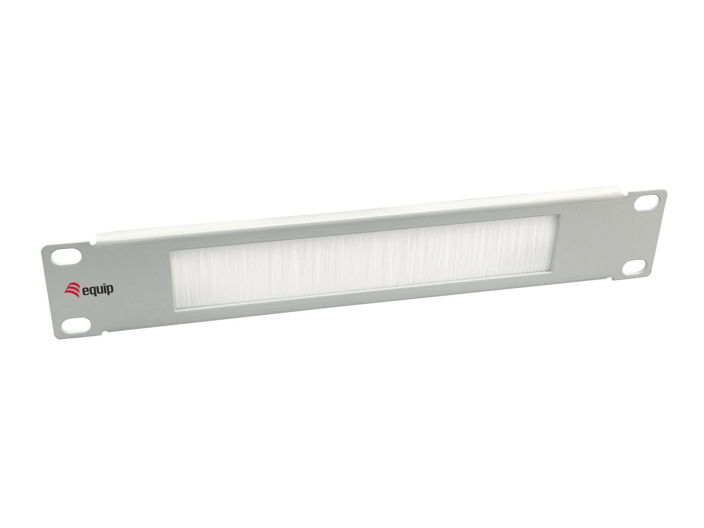 10" Brush Panel 1U, Light Grey