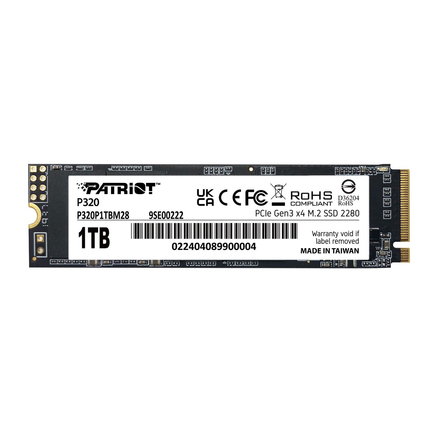 P320 1 Tb M.2 Pci Express 3.0 