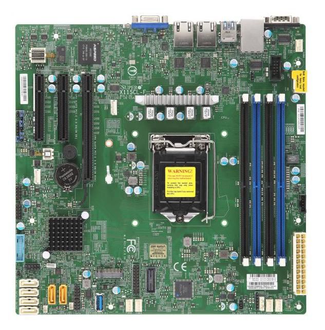 X11Scl-F Intel C242 Lga 1151 
