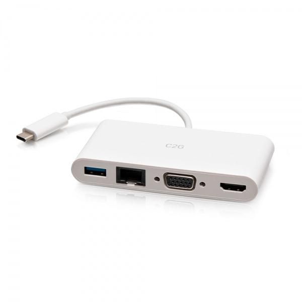 Usb-C To Hdmi, Vga, Usb-A, 