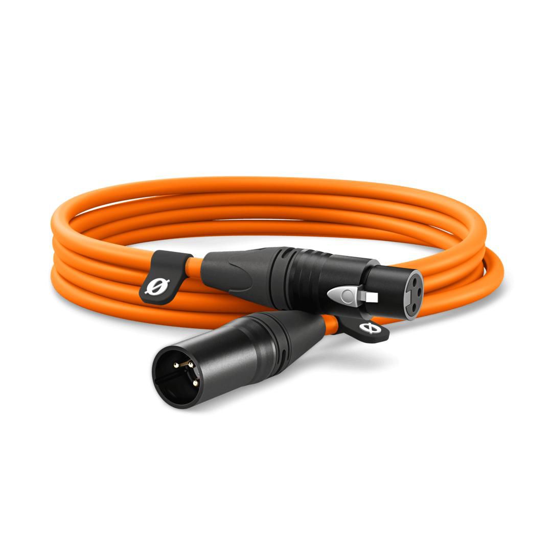 Audio Cable 3 M Xlr Orange