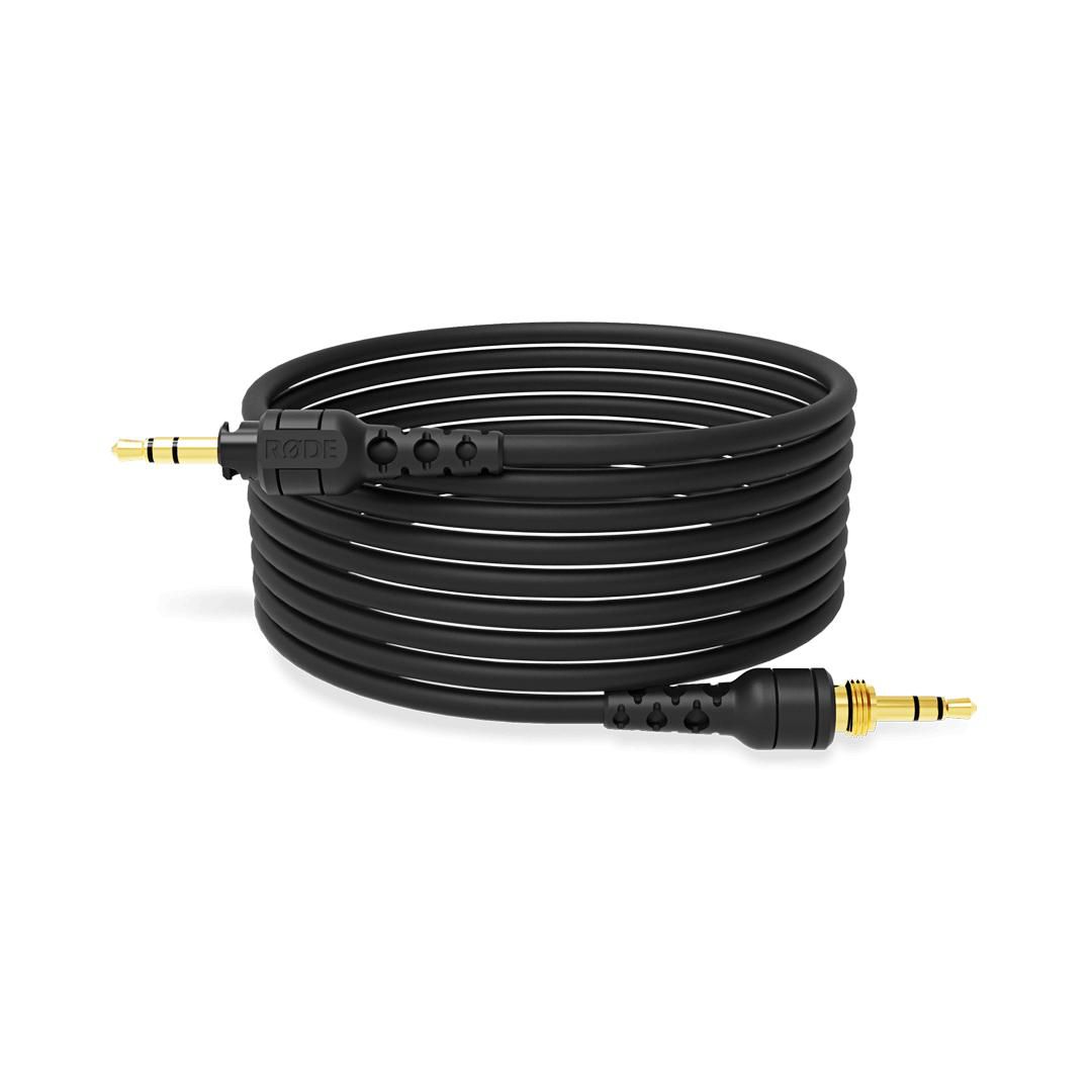 Black Audio Cable 2.4 M 3.5Mm