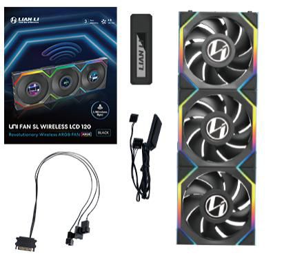 Uni Fan Sl Wireless Lcd 120 