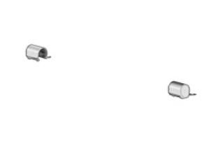 Right white hinge cover for 