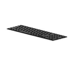 Keyboard with numeric keypad 