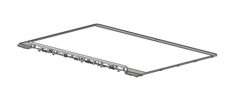 LCD display bezel component, 