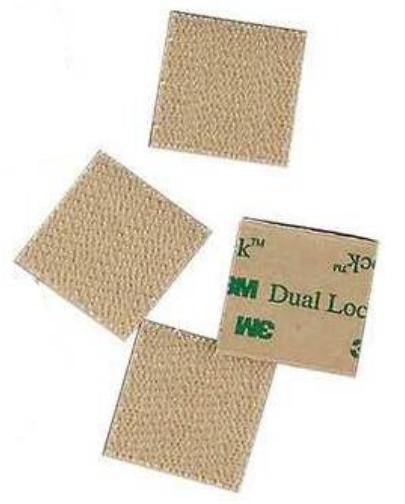 SET OF FOUR ADHESIVE BACKED