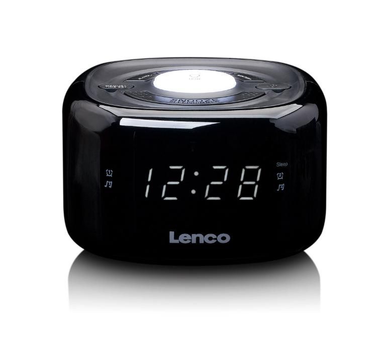 Clock Digital Black