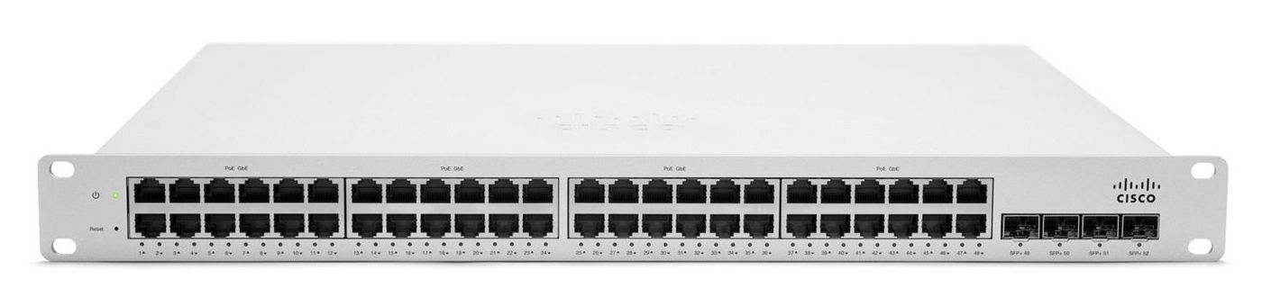Meraki MS220-48FP L2 Cld-Mngd 