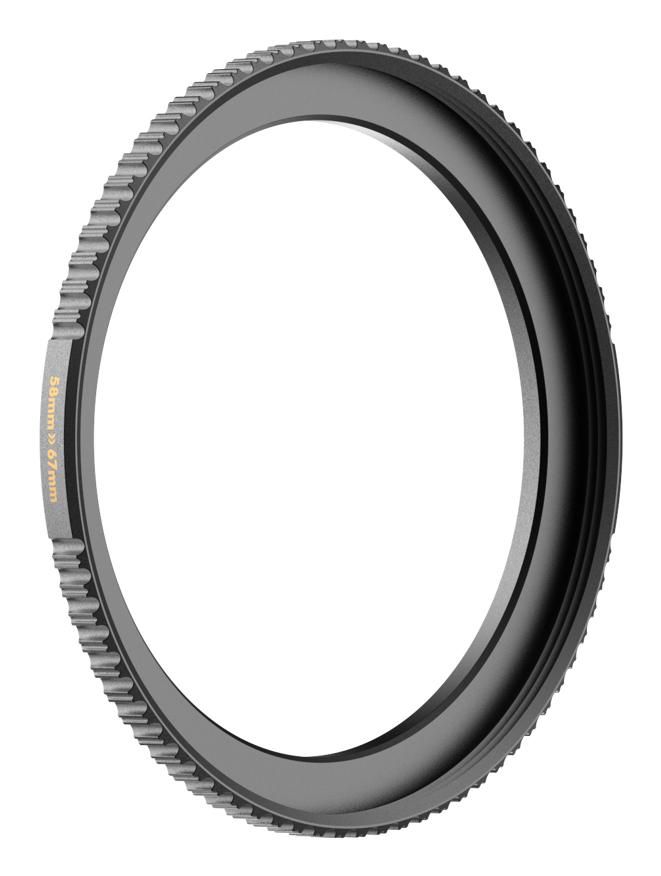 58Mm -67Mm Step-Up Filter Ring
