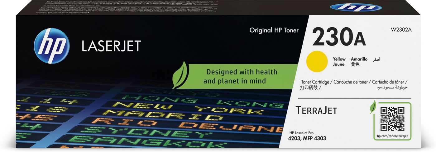 HP 230A YLW LASERJET TONER CARTRIDGE