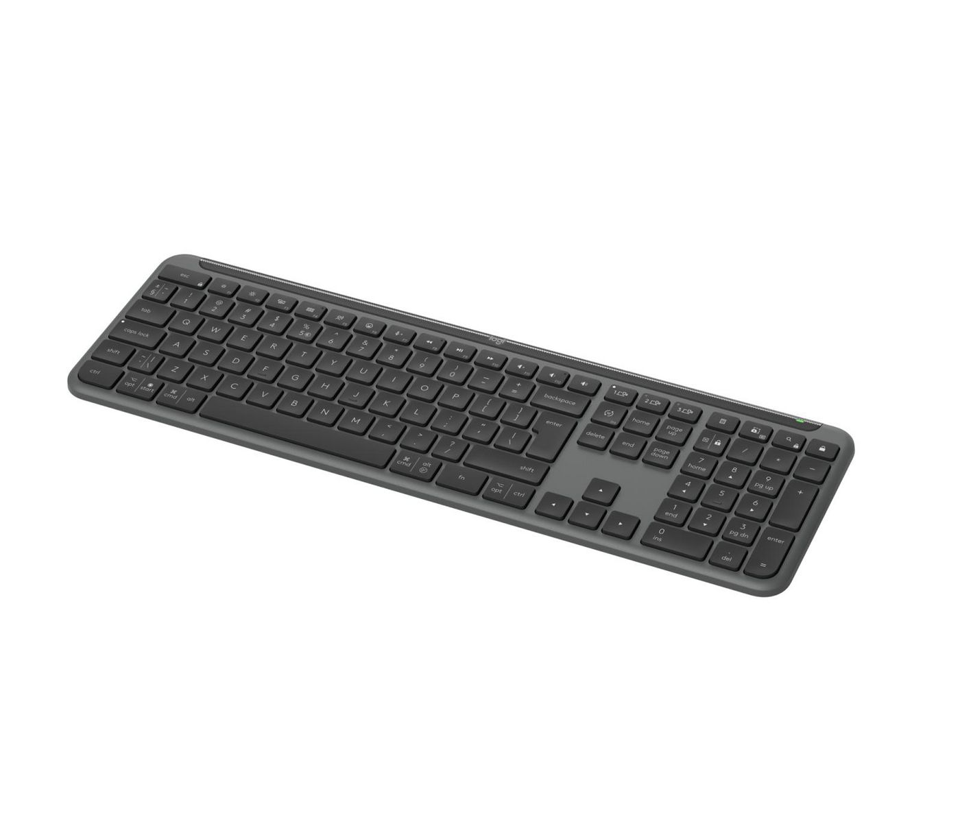 Клавиатура Office RF Wireless + Bluetooth QWERTY US International Graphite
