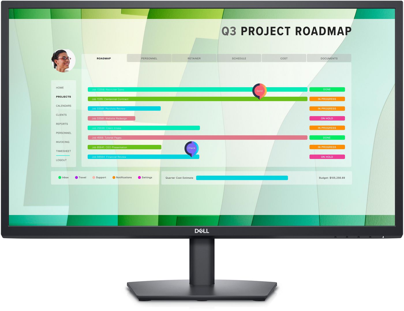 27 Monitor E2723HN 68.60cm 
