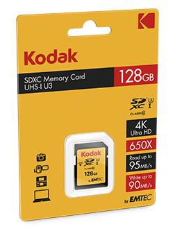 SD Card 128GB KODAK SDHC 