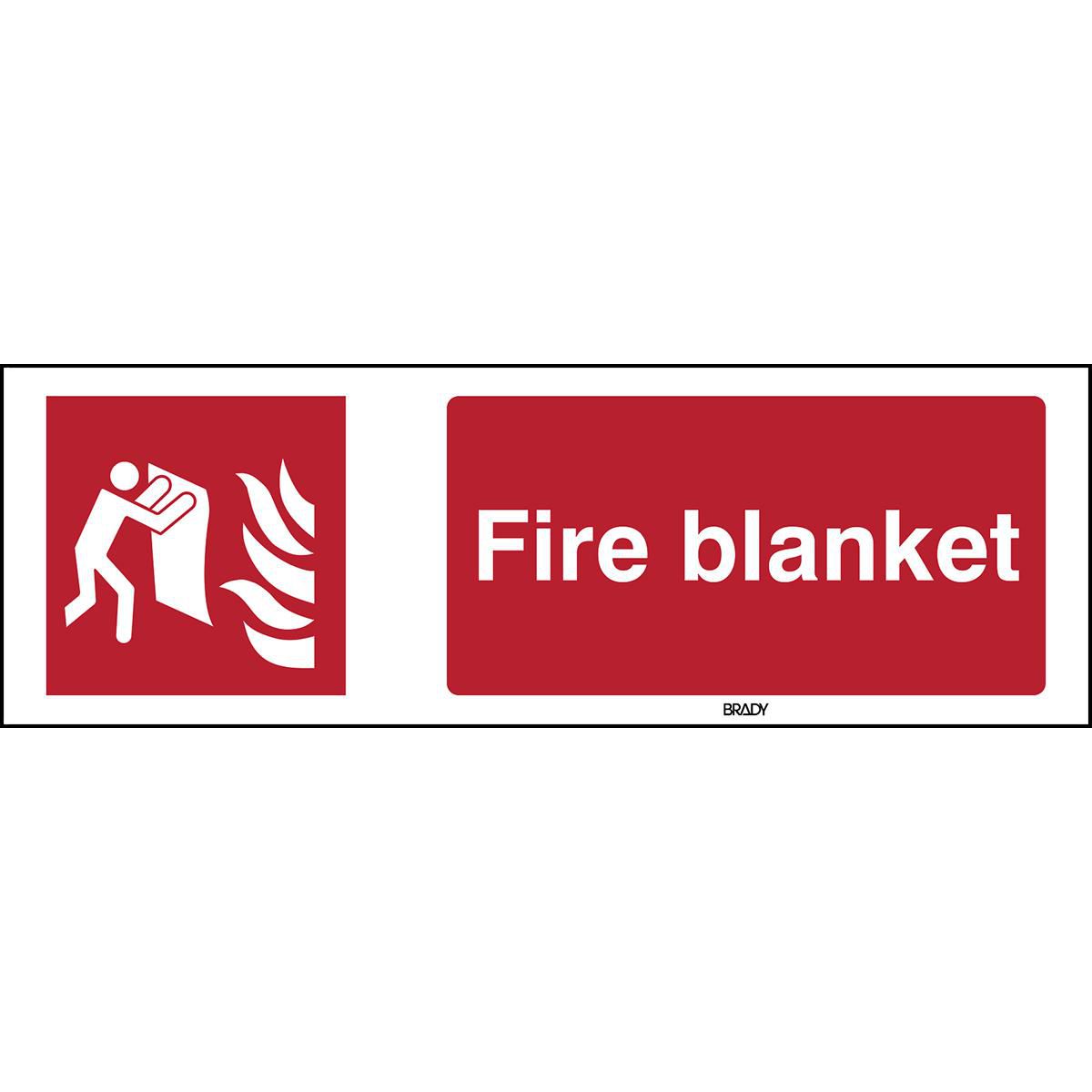 Fire Blanket - Safety Sign -