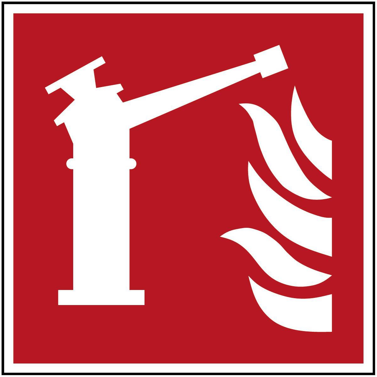 Fire monitor - ISO 7010