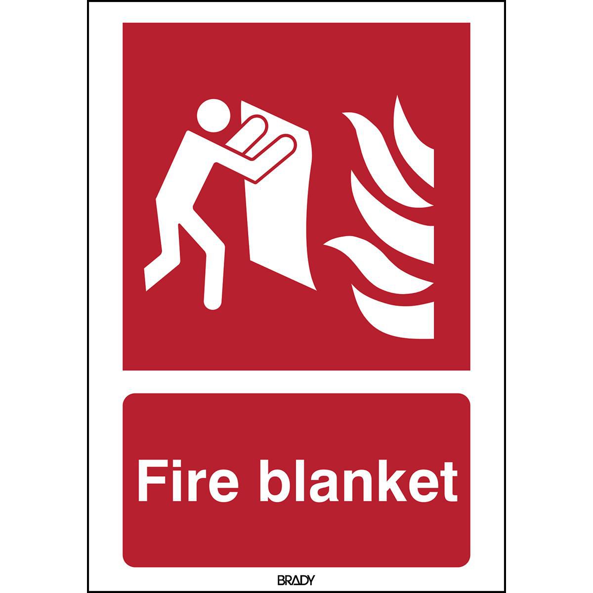 Fire Blanket - Safety Sign -