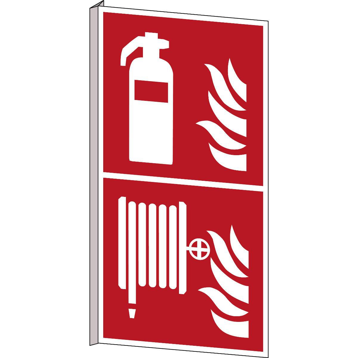 Fire extinguisher & Fire hose 
