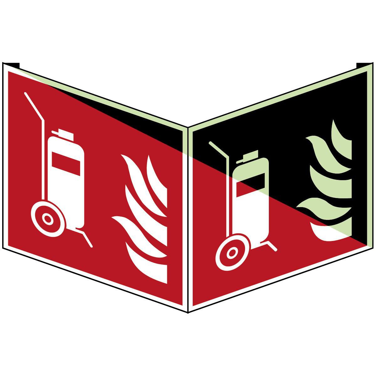 Wheeled fire extinguisher - 
