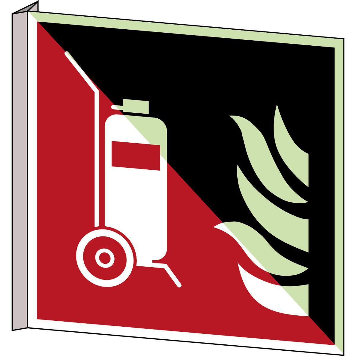Wheeled fire extinguisher - 