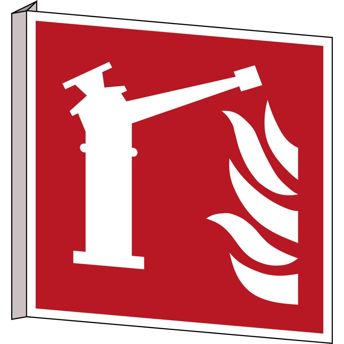 Fire monitor - ISO 7010