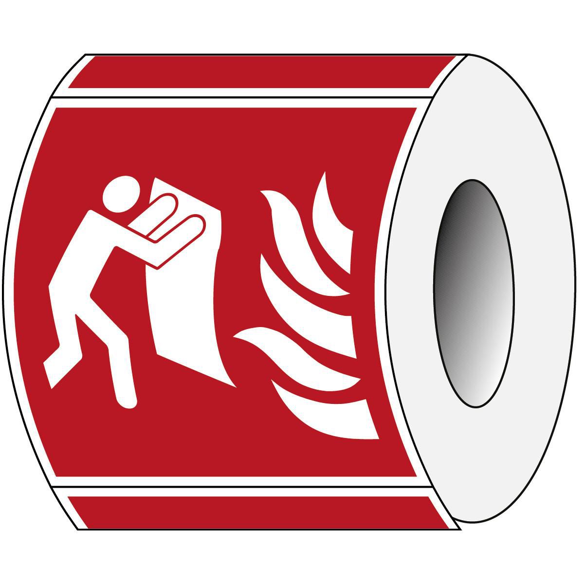 Prohibition Sign on a Roll -