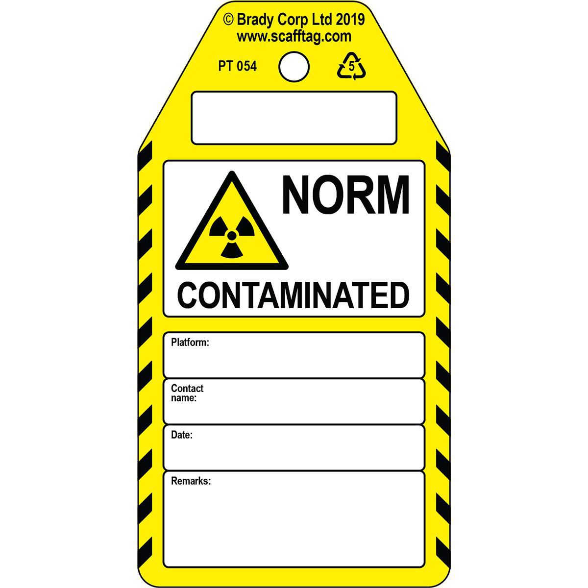 Norm Contaminated tag