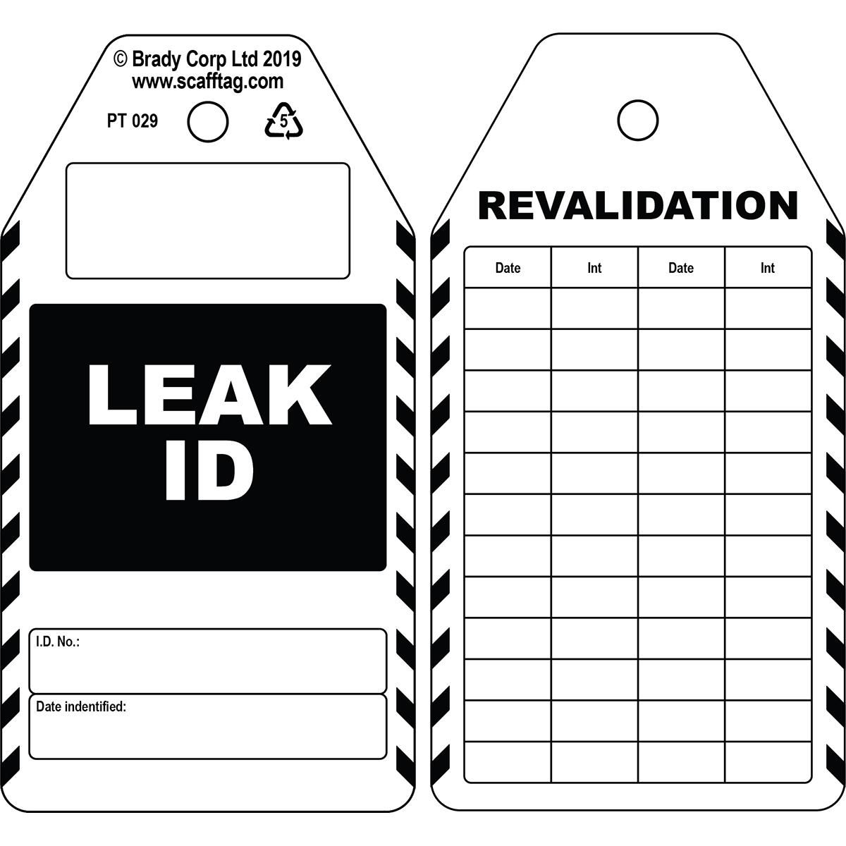 Leak ID tag