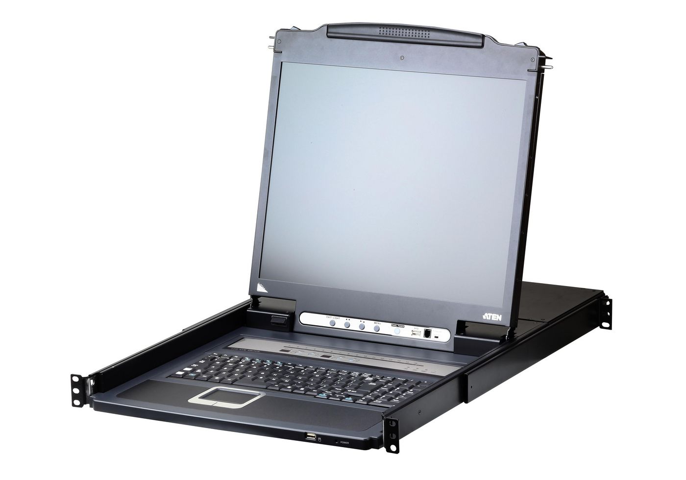 16-Port 19" LCD KVM Over IP