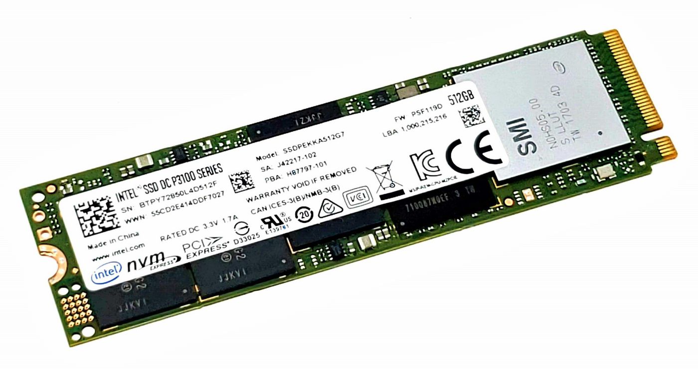 SSD M.2 2280 PCIe 3.0 x4 512 ГБ