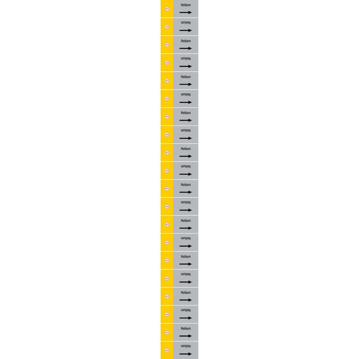 ISO 20560 Pipe Markers - Gas