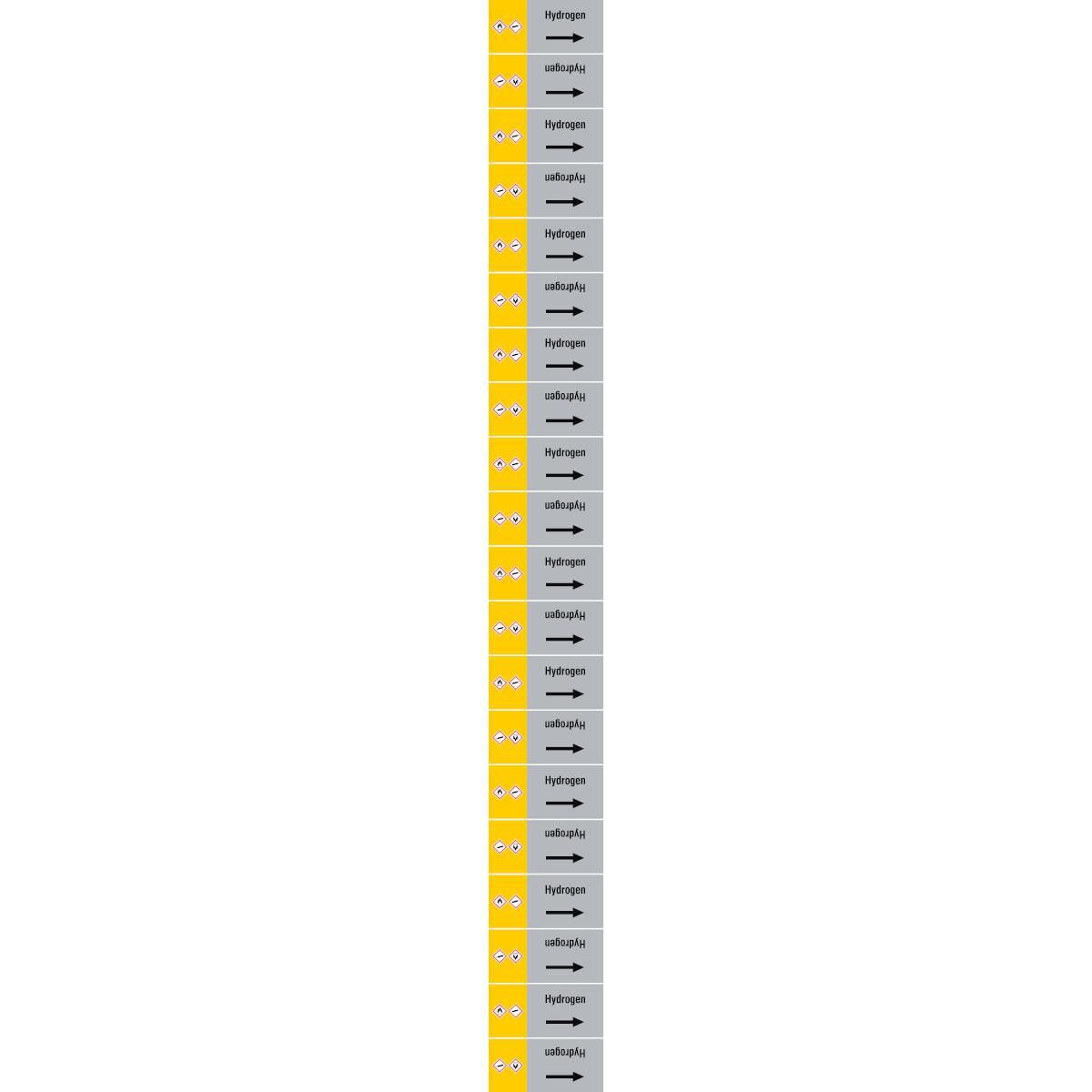 ISO 20560 Pipe Markers - Gas