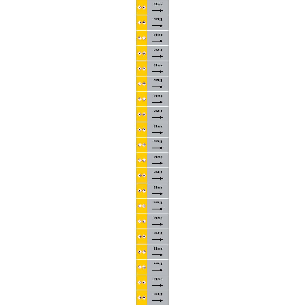 ISO 20560 Pipe Markers - Gas