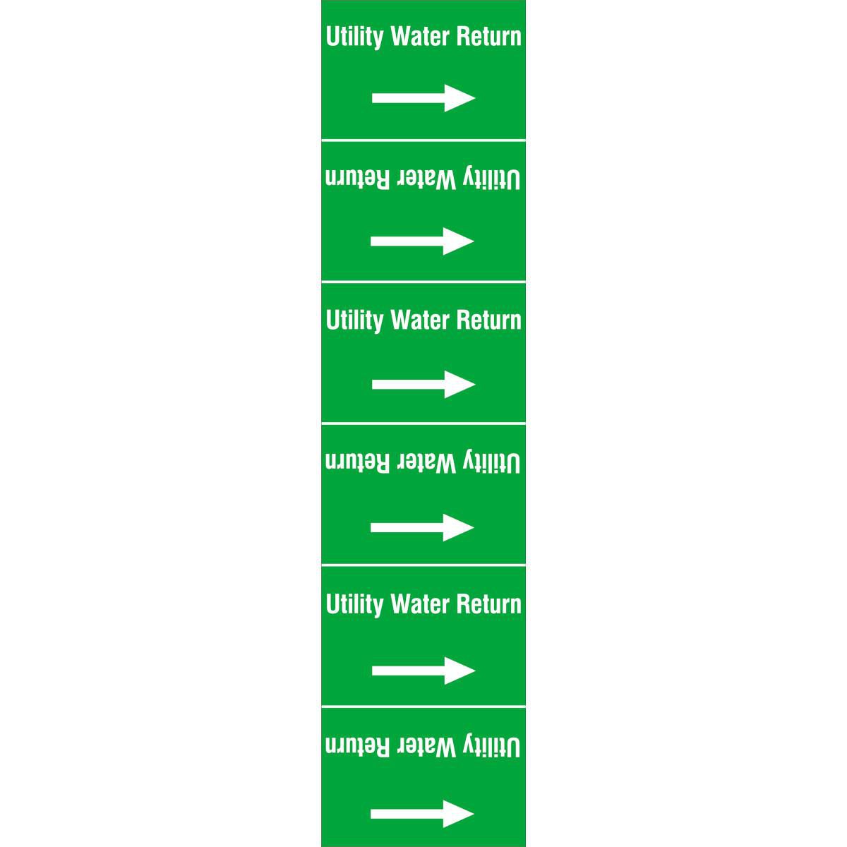 ISO 20560 Pipe Markers - Water