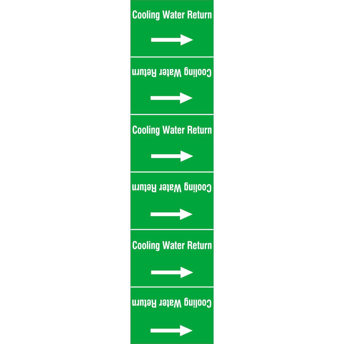 ISO 20560 Pipe Markers - Water