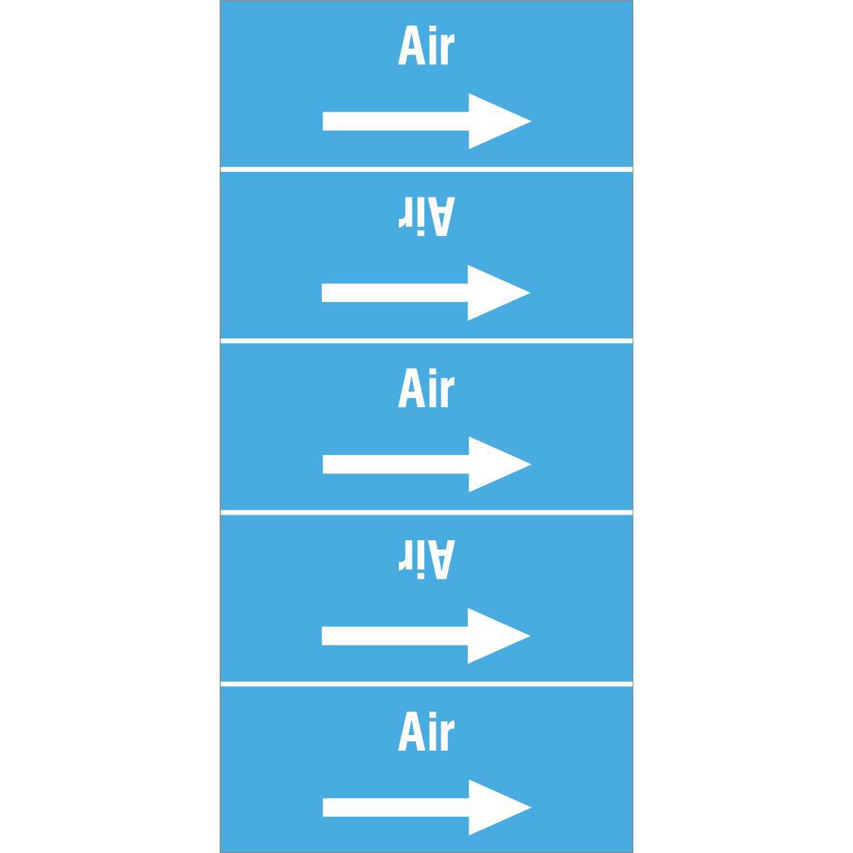ISO 20560 Pipe Markers - Air