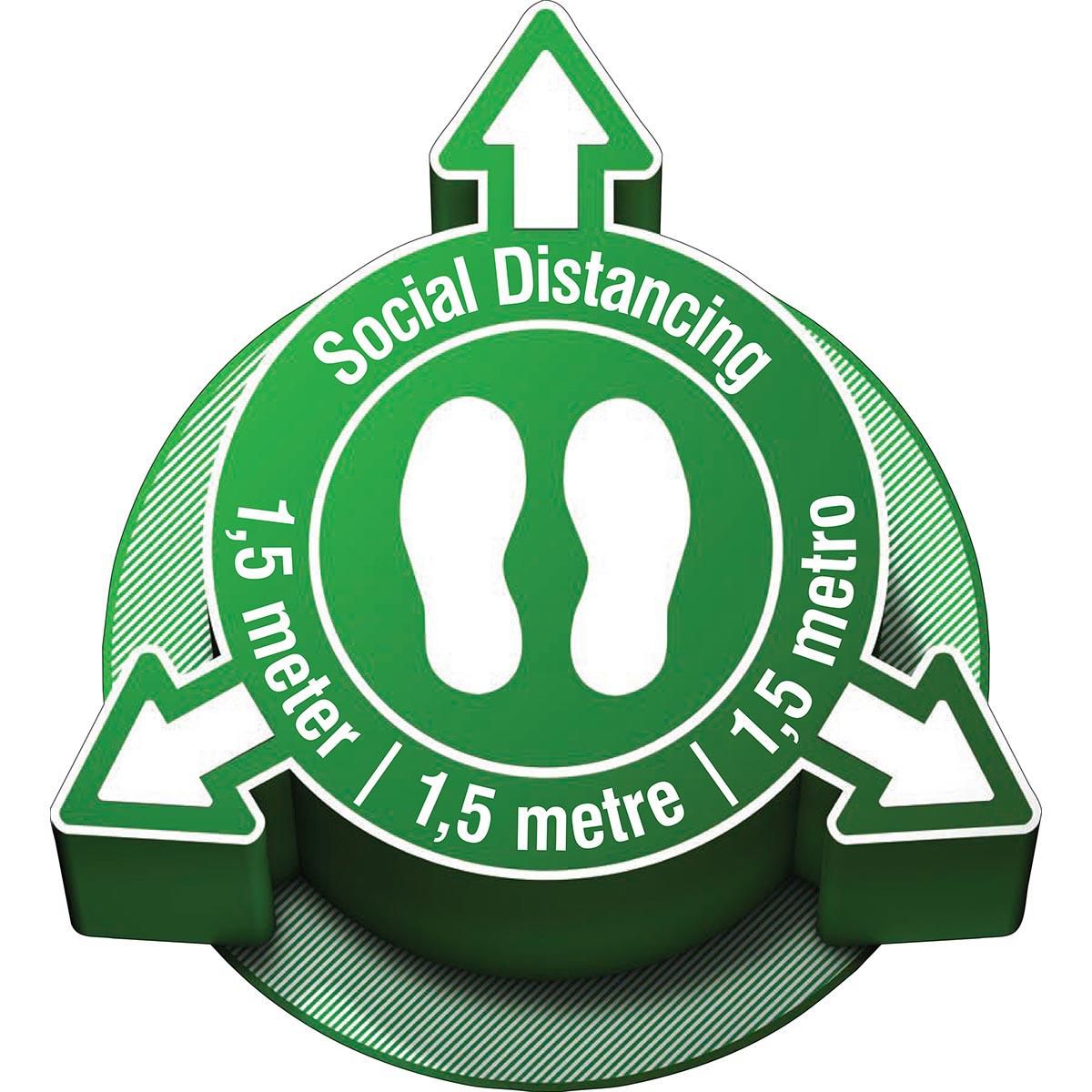 3D Safety Sign - COVID-19 - 