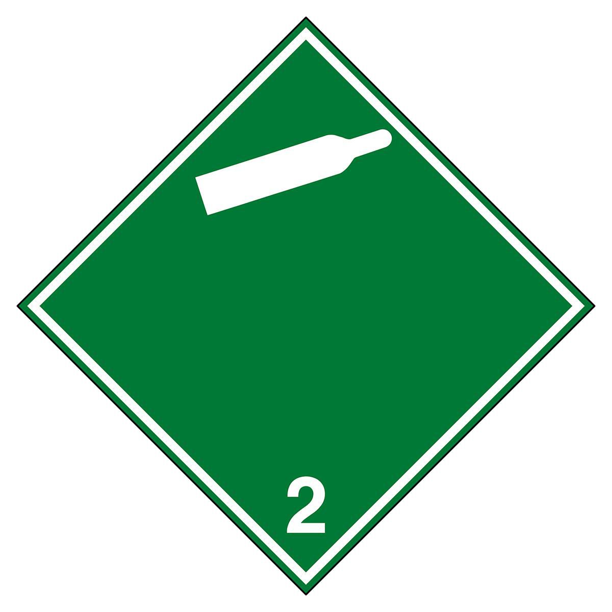 Transport Sign - ADR 2.2A - 