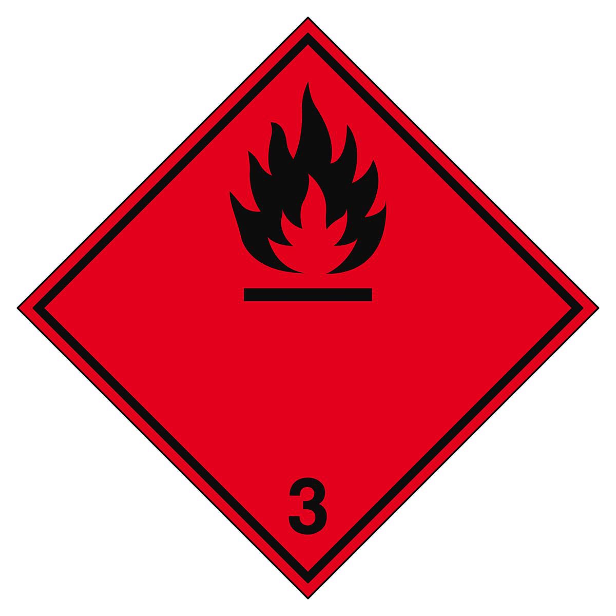 Transport Sign - ADR 3A - 