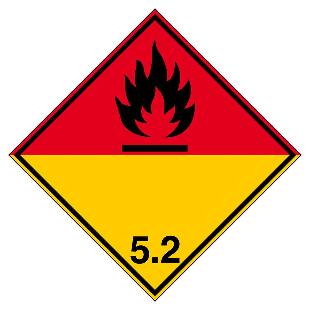 Transport Sign - ADR 5.2 -