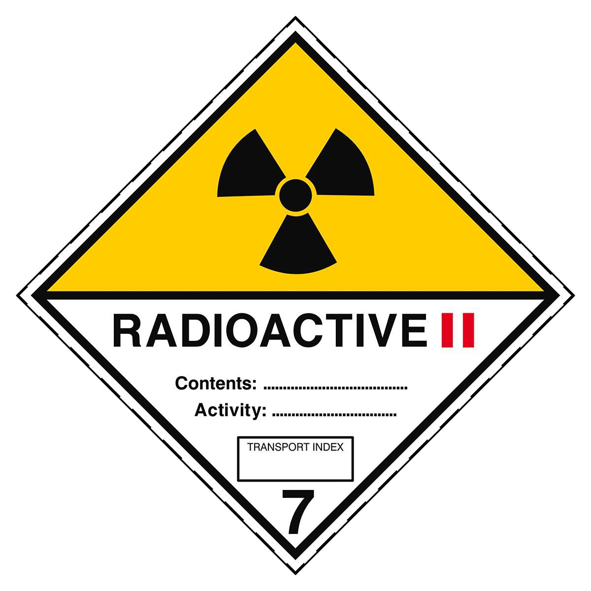 Transport Sign - ADR 7B -