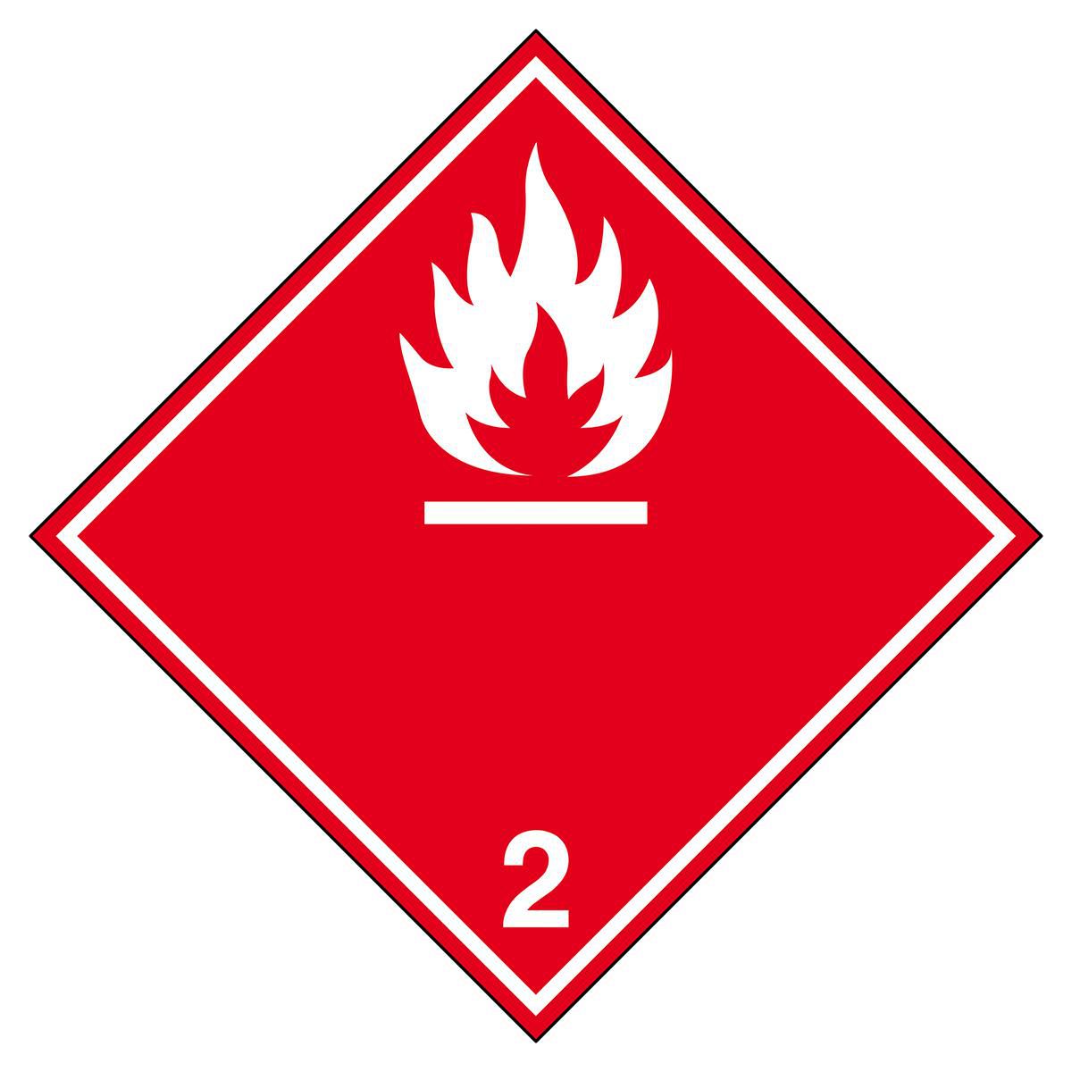 Transport Sign - ADR 2.1b -