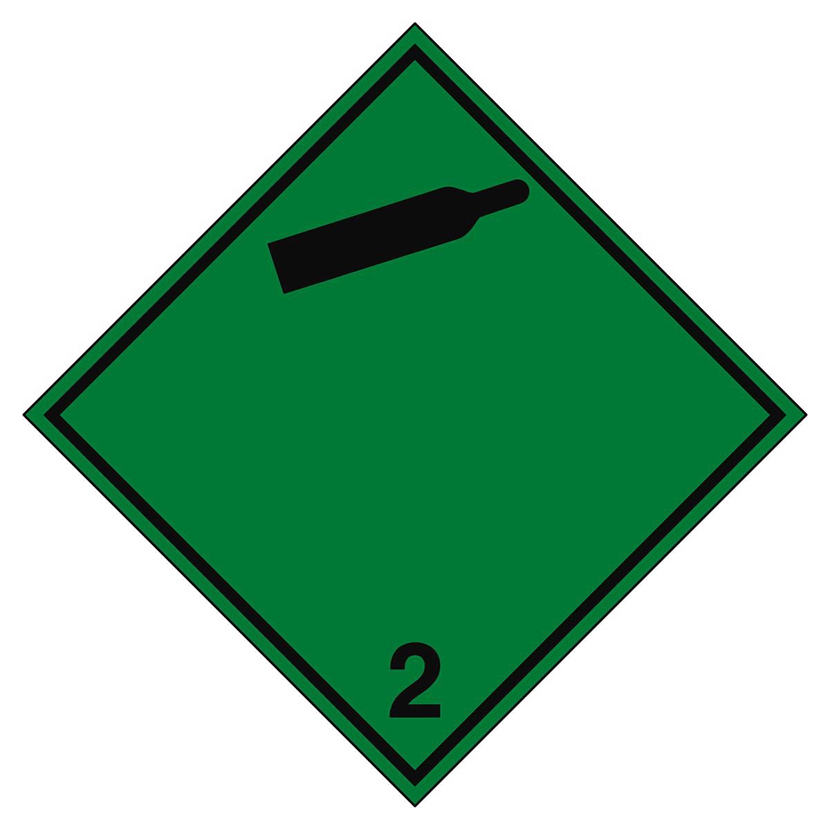 Transport Sign - ADR 2.2B -